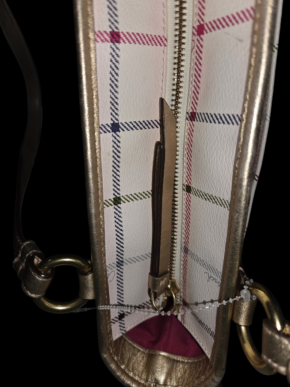 Coach Tattersall Tote - Picture 4 of 9